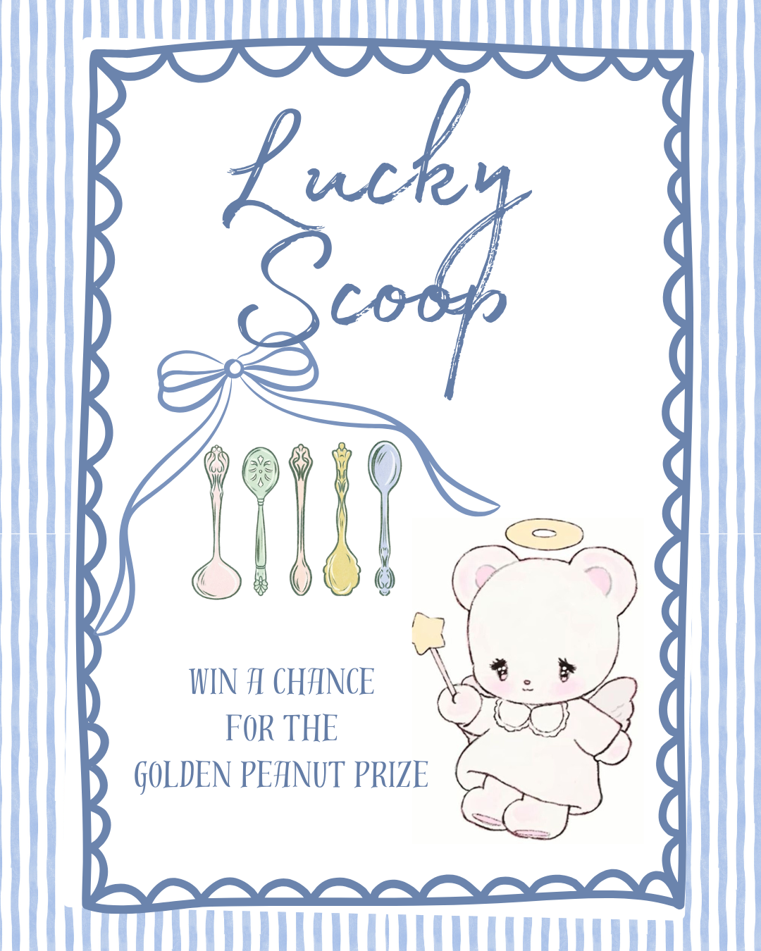 Cotton Peanut Lucky Scoop