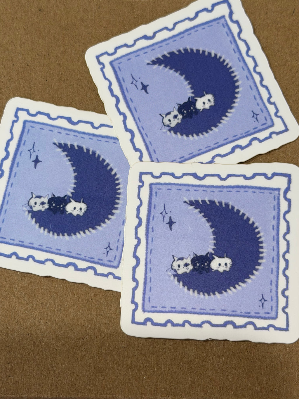 peanut stamp sticker